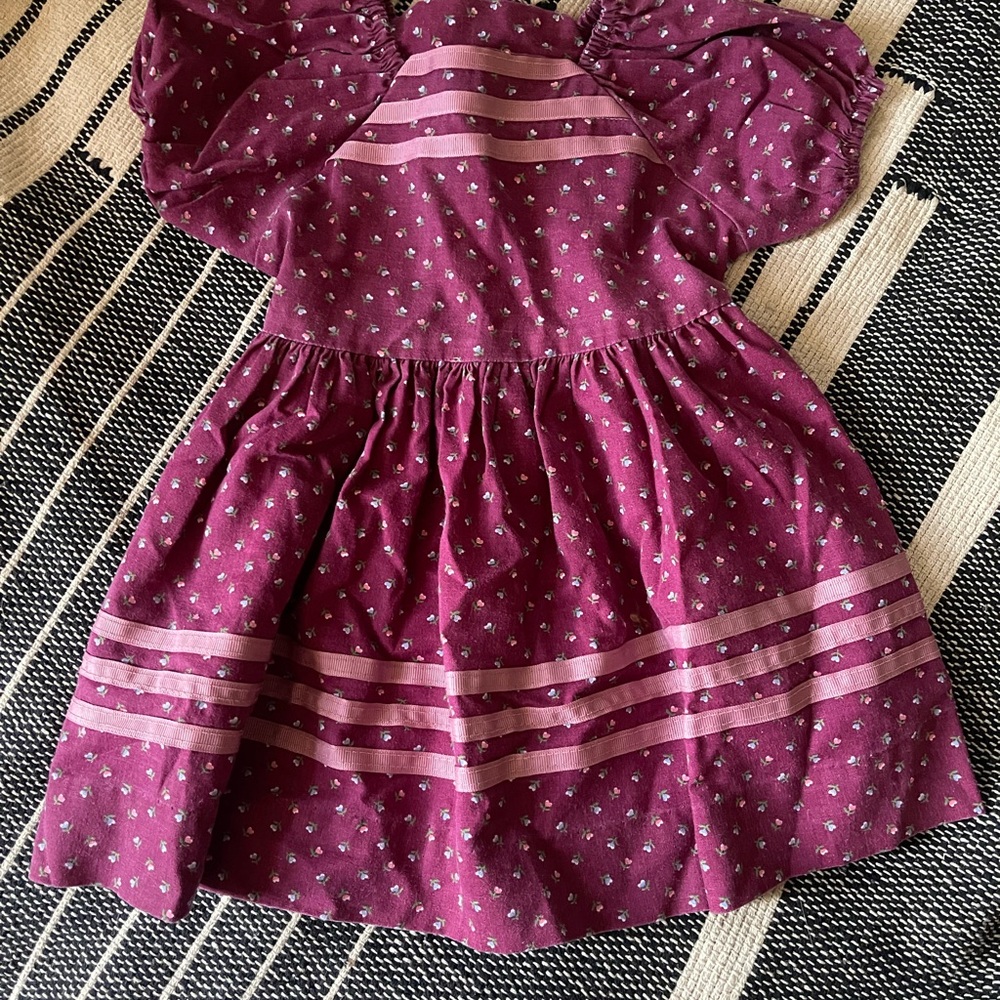 Love Vintage Puff Sleeve Sundress 2T